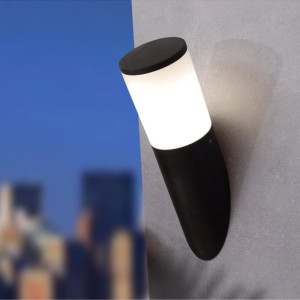 Applique murale Fumagalli Amelia-FS E27 8,5W CCT noir Casablanca Maroc