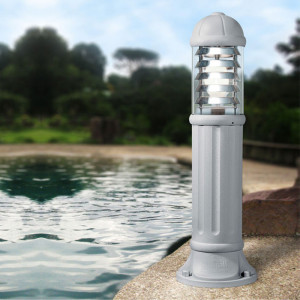 Borne de jardin Fumagalli Sauro 800 E27 gris Casablanca Maroc