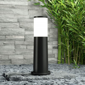 Borne de jardin Fumagalli Amelia 400 E27 8,5W CCT noir Casablanca Maroc