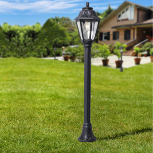 Borne de jardin Fumagalli Mizar Anna 1100 noir Casablanca Maroc