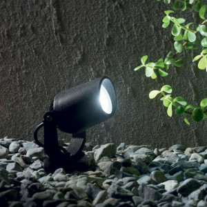 Spot piquet de jardin Fumagalli Minitommy-EL noir Casablanca Maroc