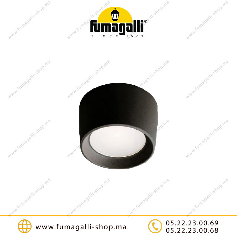 Plafonnier Fumagalli Livia 160 noir IP55 Casablanca Maroc
