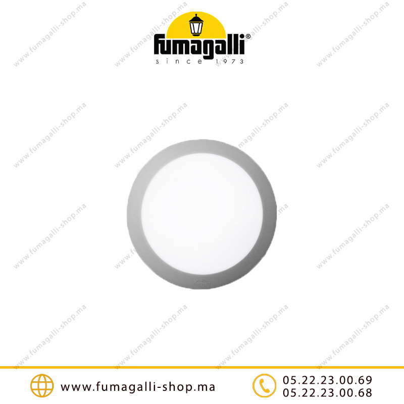 Hublot Fumagalli Berta E27 gris IP66 Casablanca Maroc