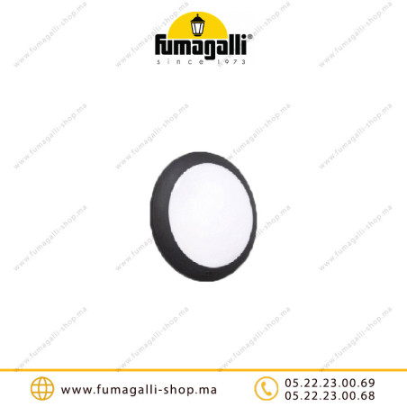Hublot Fumagalli Berta E27 noir IP66 Casablanca Maroc