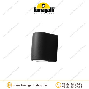 Applique murale Fumagalli Marta 160 2L noir Casablanca Maroc