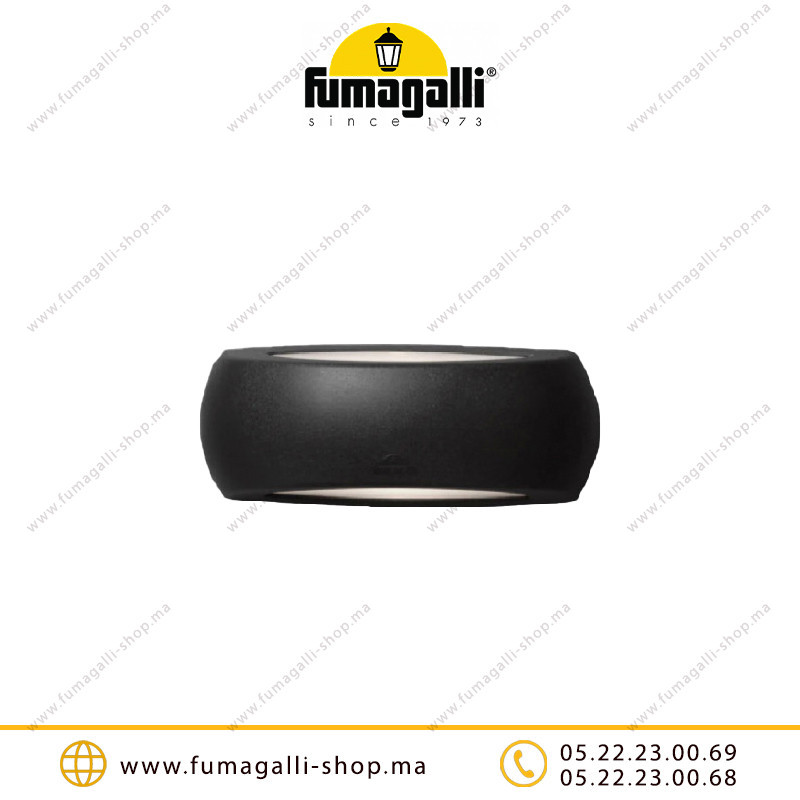 Applique murale Fumagalli Francy UP & DOWN noir Casablanca Maroc