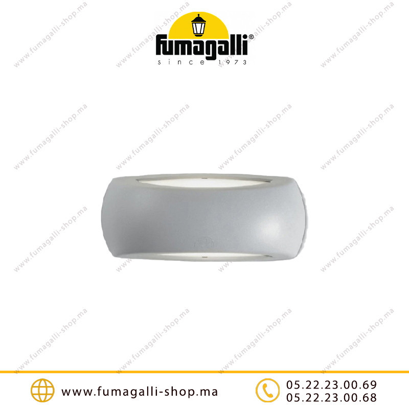 Applique murale Fumagalli Francy UP & DOWN gris Casablanca Maroc