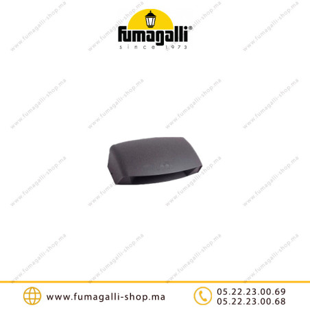 Applique murale Fumagalli Abram 190 noir Casablanca Maroc