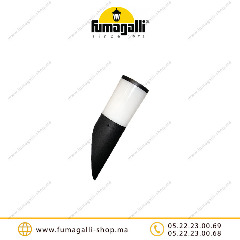 Applique murale Fumagalli Amelia-FS E27 8,5W CCT noir Casablanca Maroc