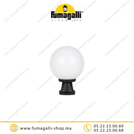 Borne de jardin Fumagalli Disma G300 OPAL Noir E27 G31.114.AYE27 Casablanca Maroc