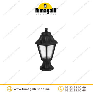 Borne de jardin Fumagalli Mikrolot Anna noir Casablanca Maroc