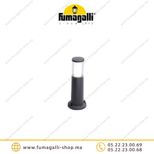 Borne de jardin Fumagalli Carlo 400 GU10 noir Casablanca Maroc