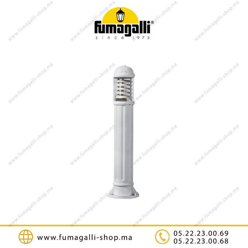 Borne de jardin Fumagalli Sauro 1100 E27 blanc Casablanca Maroc