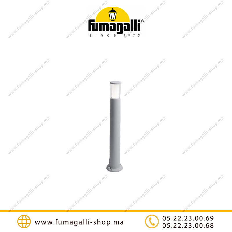 Borne de jardin Fumagalli Carlo 800 GU10 gris Casablanca Maroc