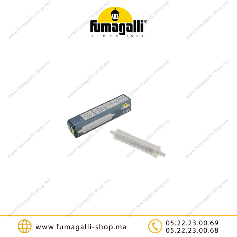 Ampoule R7S LED 10,5W Fumagalli 2700°K/4000°K/6500°K Casablanca Maroc