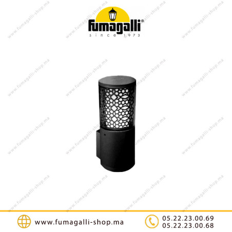Applique murale Fumagalli Carlo-Wall Deco GU10 3,5W CCT Noir DR3.570.U1K Casablanca Maroc