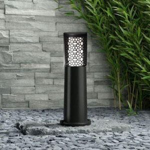 Borne de jardin Fumagalli Carlo deco 400 GU10 noir Casablanca Maroc