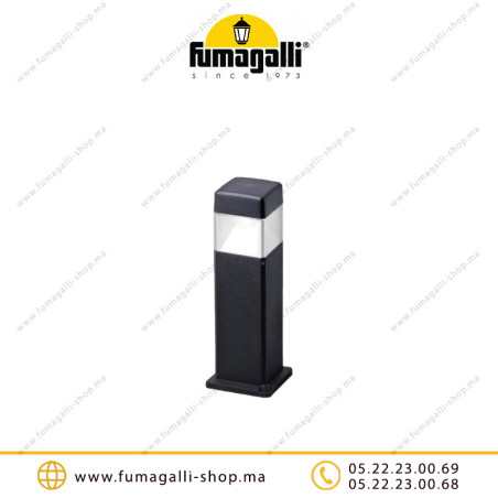 Borne de jardin Fumagalli Elisa 500 Noir GX53 10W CCT DS2.563.D1K Casablanca Maroc