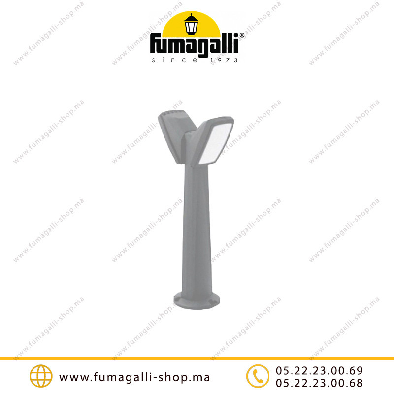 Borne de jardin Fumagalli Pinela 2L gris E27 2N1.612.020 Casablanca Maroc