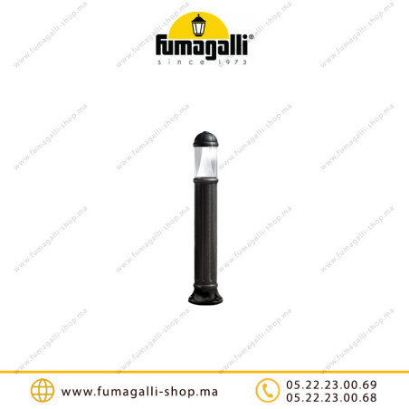 Borne de jardin Fumagalli SAURO 800 GX53 10W CCT Noir D15.554 Casablanca Maroc