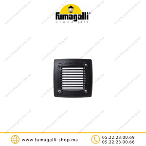 Balisage Fumagalli Leti carré 100 GX53 3W Noir 3C2 | Fumagalli Maroc